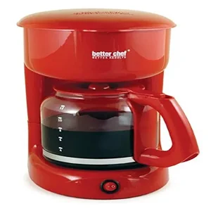Better Chef IM-114R - 12-Cup Programmable Red Coffeemaker