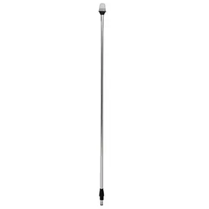 Attwood Marine 5110-36-7 - Attwood 12V Frosted Globe All-Around Pole Light - 36"