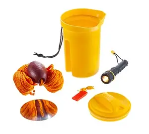 Attwood Marine 11830-2 - Attwood Emergency Bailer Kit with Flashlight & Whistle