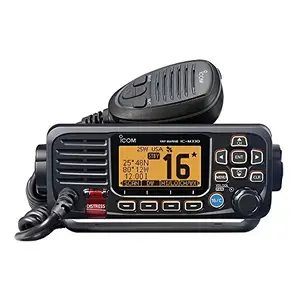 Icom CW69886 - M330 Compact VHF Radio w/GPS - Black
