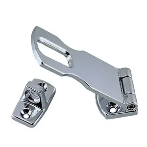 Perko 1198DP2CHR - Chrome Plated Zinc Hasp - 3"