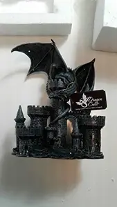 Dragon Crest 37960 - Medieval Dragon Candleholder with Flickering Tealights
