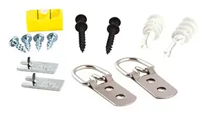 Hangman HANHDK - (R) HDK 13-Piece Heavy-Duty D-Ring Picture-Hanging Kit