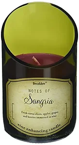 Home Locomotion 12010813 - Sangria Scented Candle in Wine Bottle Design