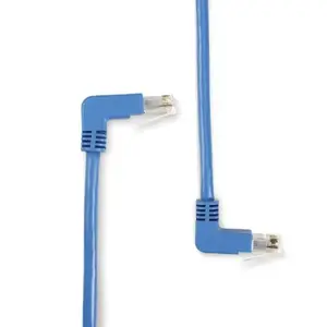 Black Box Corporation EVNSL21E-0006-90DU - 6FT CAT5E Ethernet Cable with Angled Connectors