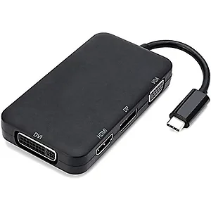 4xem 4XUSBC4N1ADAPT - USB-C 4-IN-1 MULTIPORT VIDEO