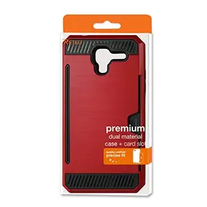 Kyocera SPWC01-KYOVIEWRD - Hydro View Slim Armor Hybrid Case - Red