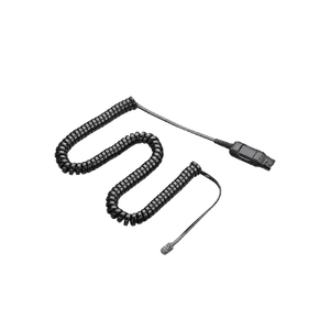 Startech QW0854 - Plantronics A10 Audio Cable Adapter - 1 Pack - Quick Disconnect Audio - RJ-11 Phone