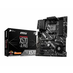 Msi X570APRO - X570 A PRO ATX Motherboard with AMD AM4 Socket Support