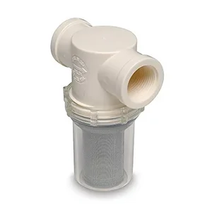Shurflo 253-321-01 - by Pentair 1" Raw Water Strainer w/Bracket & Fittings - 50 Mesh