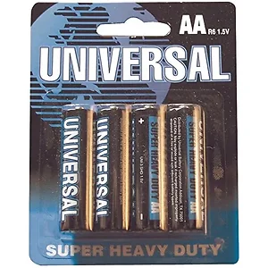 Upg PEUBCD5630 - D5930-D5330 Super Heavy-Duty Batteries (AA; 4 pk)