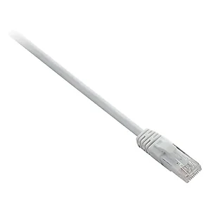 V7 2qp019 - CAT5E UTP Network (RJ45 m-m), White 1ft - Category 5e for Router, Hub, Patch Panel, Network Device - Patch Cable - 1.60 ft - 1 x RJ-45 Male Network - 1 x RJ-45 Male Network - White
