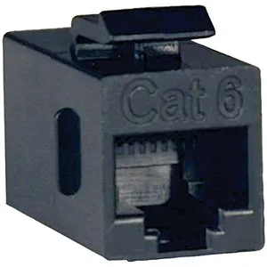 Tripp Lite N235001 - Accessory N235-001 Cat6 Straight Through Modular In-line Snap-in Coupler Retail