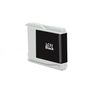 V7 YN2775 - Remanufactured Black Ink Cartridge for Brother LC51 - 500 Pages