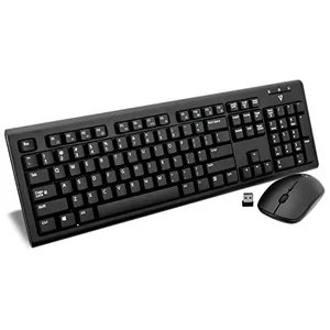 V7 9y5882 - Wireless Keyboard and Mouse Combo - Black