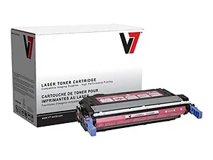 V7 V74700M - Remanufactured Magenta Toner Cartridge for HP Q5953A (HP 643A) - 10000 page yield - Laser - 10000 Pages