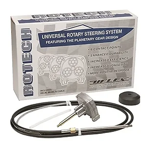 Uflex Usa CW35952 - UFlex Rotech 17' Rotary Steering Package - Cable, Bezel, Helm