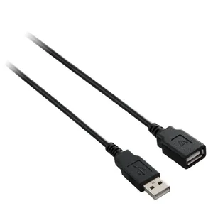 V7 V7E2USB2EXT-1.8M - 6ft USB 2.0 Extension Cable - Type A Male to Female - Black