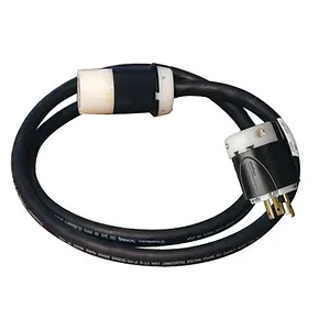 Tripp Lite SUWEL630C-20 - 20ft Single Phase Whip Extension Cable 208/240V L6-30R output and L6-30P input 20' TAA GSA