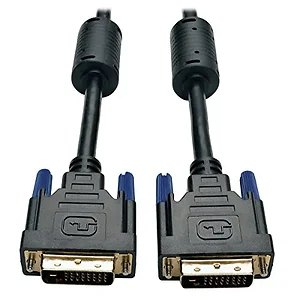 Tripp Lite P560-015 - 15ft DVI Dual Link Digital TMDS Monitor Cable Molded DVI-D M-M 15' - (DVI-D M-M) 15-ft.