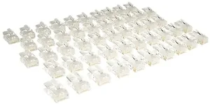 Tripp Lite '095545 - Cat5e Cat5 RJ45 Modular In-Line Connectors Standard 50 Pack TAA - RJ-45