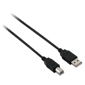 V7 V7E2USB2AB-03M - USB 2.0 Cable - 10ft - Type A Male USB - Type B Male USB - Black