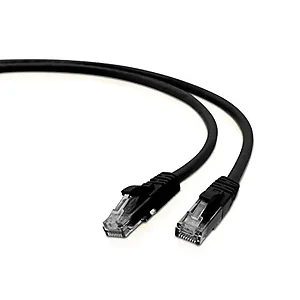 V7 dt2691 - Cat.6 Patch Cable - Category 6 - Patch Cable - 3 ft - 1 x RJ-45 Male Network - 1 x RJ-45 Male Network - Black