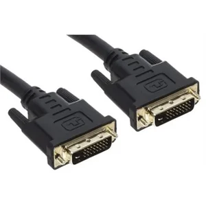 Unirise Unirise - 6 ft DVI-D Dual Link Male to Male Cable - Black