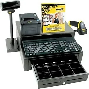 Wasp 633808471378 - QUICKSTORE STANDARD POS SOLUTION WITH HARDWARE AND 1 LANE LICENSE