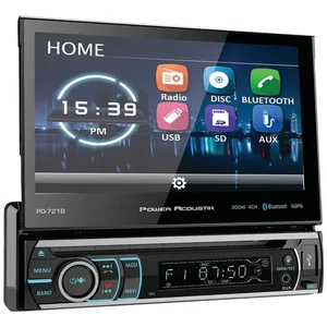 Power Acoustik PD721B - 7 Single Din Receiver with Bluetooth