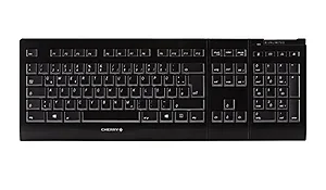 Cherry JD-0410EU-2 - Wireless AES Encrypted Mouse with 104+4 Keys