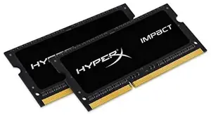 Kingston HX316LS9IBK2/16 - Memory HX316LS9IBK216 HX 16GB DDR3L 1600 2x8GB IMP Black 135V CL9 SODIMM Retail