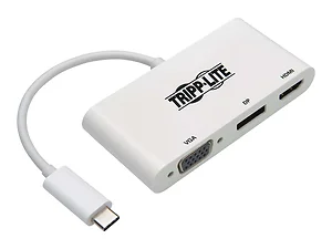 Tripp Lite U444-06N-HVDPW - USB C TO HDMI DISPLAYPORT VGA