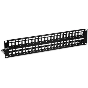 Trendnet TC-KP48S - 48-Port Shielded Blank Keystone Patch Panel - 2U