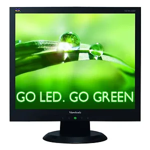 Viewsonic VA705-LED - 17 inch Widescreen 10, 000, 000:1 5ms Mini VGA LED LCD Monitor (Black)
