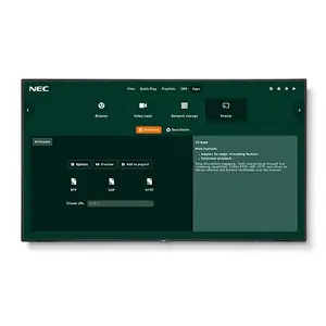 Sharp Nec V654Q-R - NEC 65-Inch 4K LED LCD Display