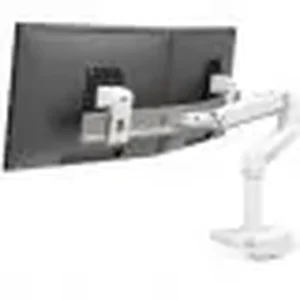 Ergotron 45-627-216 - Low Profile Dual Direct Arm Mount with Clamp