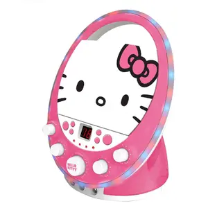 Hello Kitty 66209 - Portable Karaoke Machine with Dual Mic Inputs