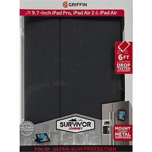 Griffin RV42702 - Survivor Journey Folio for iPad Pro 9.7 - Gray