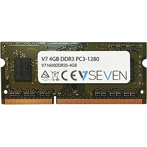 V7 V71600DDR3S-4GB - 4GB DDR3 1600MHZ SDIMM