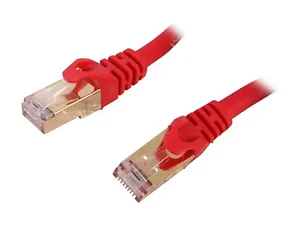 Rosewill RCNC-11045 - 15ft Cat7 Red Shielded Ethernet Cable