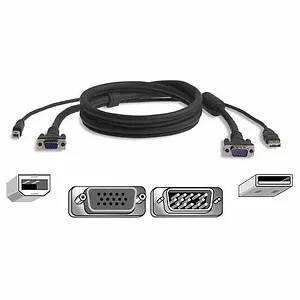 Belkin F3X1962B06 - All-In-One USB KVM Cable Kit (6 Feet)