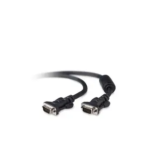Belkin A3H982-15 - Pro Series A3H982-15 15ft HD15 Male to HD15 Male VGA/SVGA Coax High Res Monitor Cable (Black)