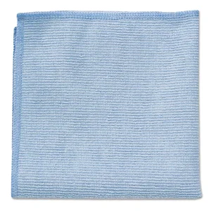 Rubbermaid RCP 1820579 - Commercial Blue MF Cleaning Cloth - Cloth - 12 Width x 12 Length - 24 / Pack - Blue