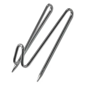 Advantus Corporation AVT 75370 - Advantus Panel Wall Wire Hooks - for Calendar, Notes, Memo, Wall, Cubicle, Key - Silver - 25 / Pack