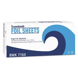 Boardwalk Cleaning Co. BWK7162 - Standard Aluminum Foil Pop-Up Sheets, 3000 Count