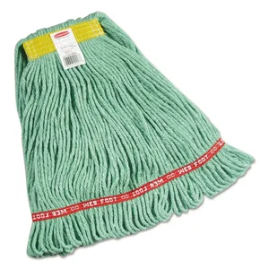 Rubbermaid FGA11306BL00 - Web Foot Large Blue Looped-End Cotton Wet Mop Head