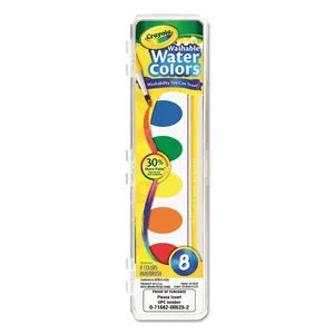 Crayola CYO 530525 - 8 Count Washable Watercolor Set - 2.90 oz - 8 / Set - Assorted