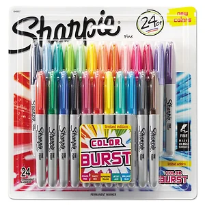 Sanford 30008 - Sharpie Fine Point Permanent Markers, Purple, Dozen