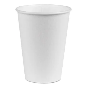 Dixie Food Service 5342W - Insulated White Paper Cups, 12 Oz, 50 Count Pack